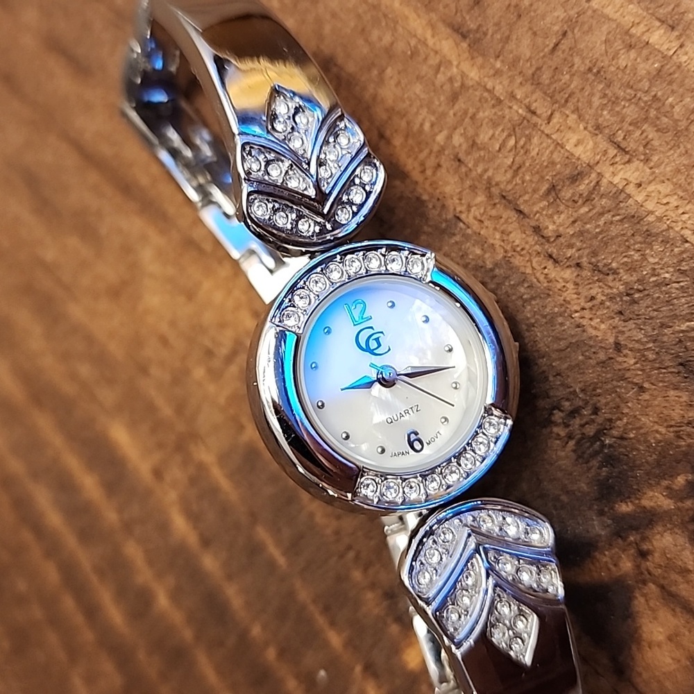 Vintage " G C " Fancy Ladies Dress Wristwatch
